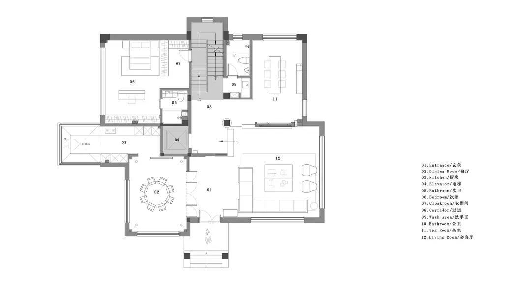 汕头中海黄金海岸别墅丨中国汕头丨AD ARCHITECTURE∣艾克建筑设计-57