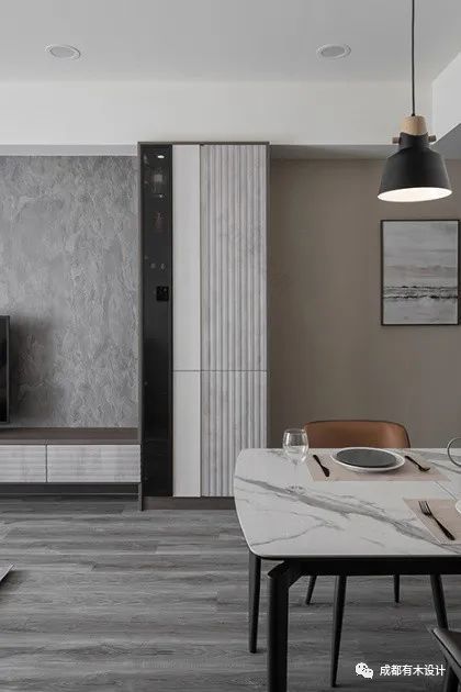 2023 年现代风微侘寂感住所设计典范丨欧德-4