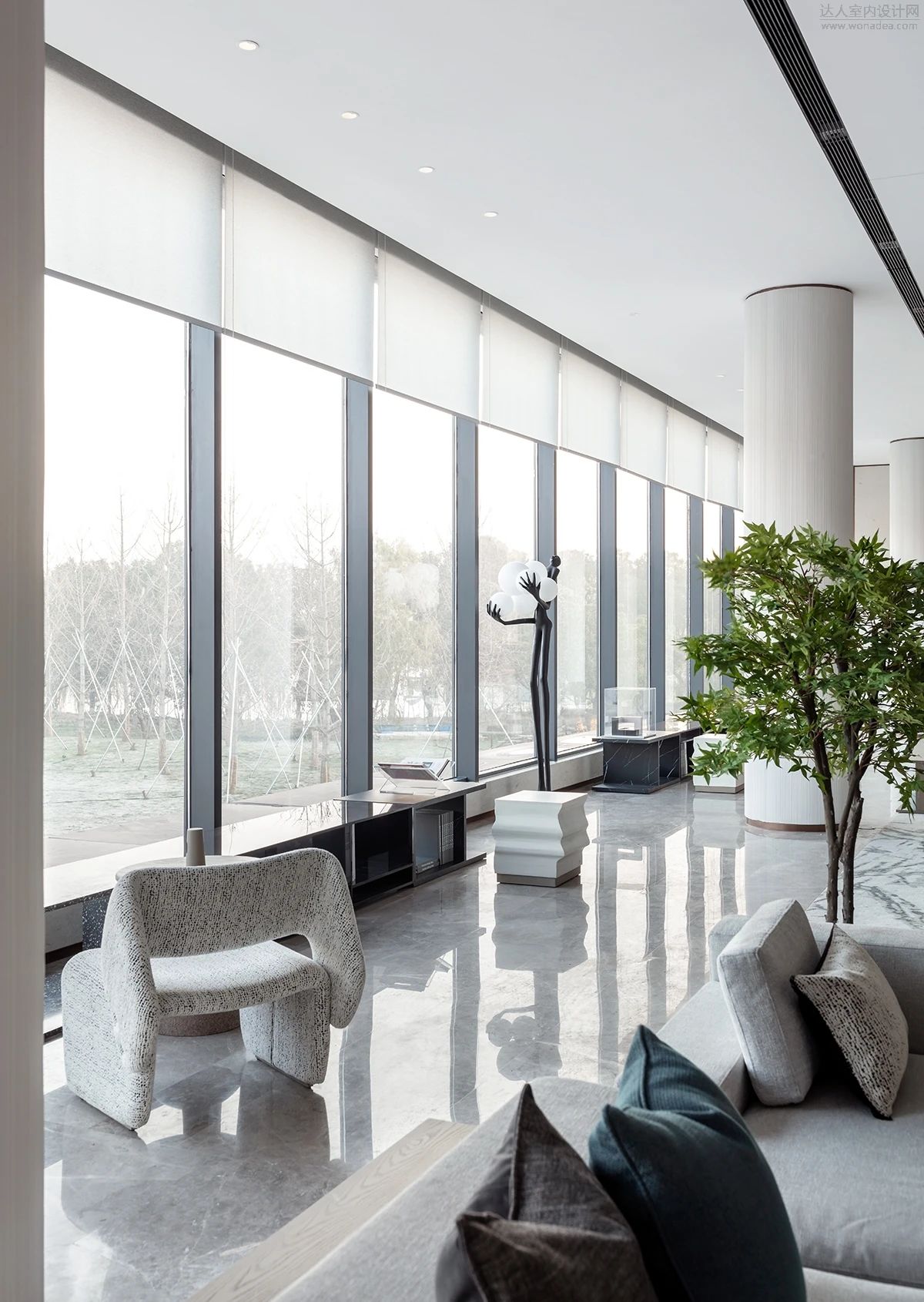  观致设计丨奥园湖州道场乡营销中心与样板间 室内设计 丨中国浙江-15