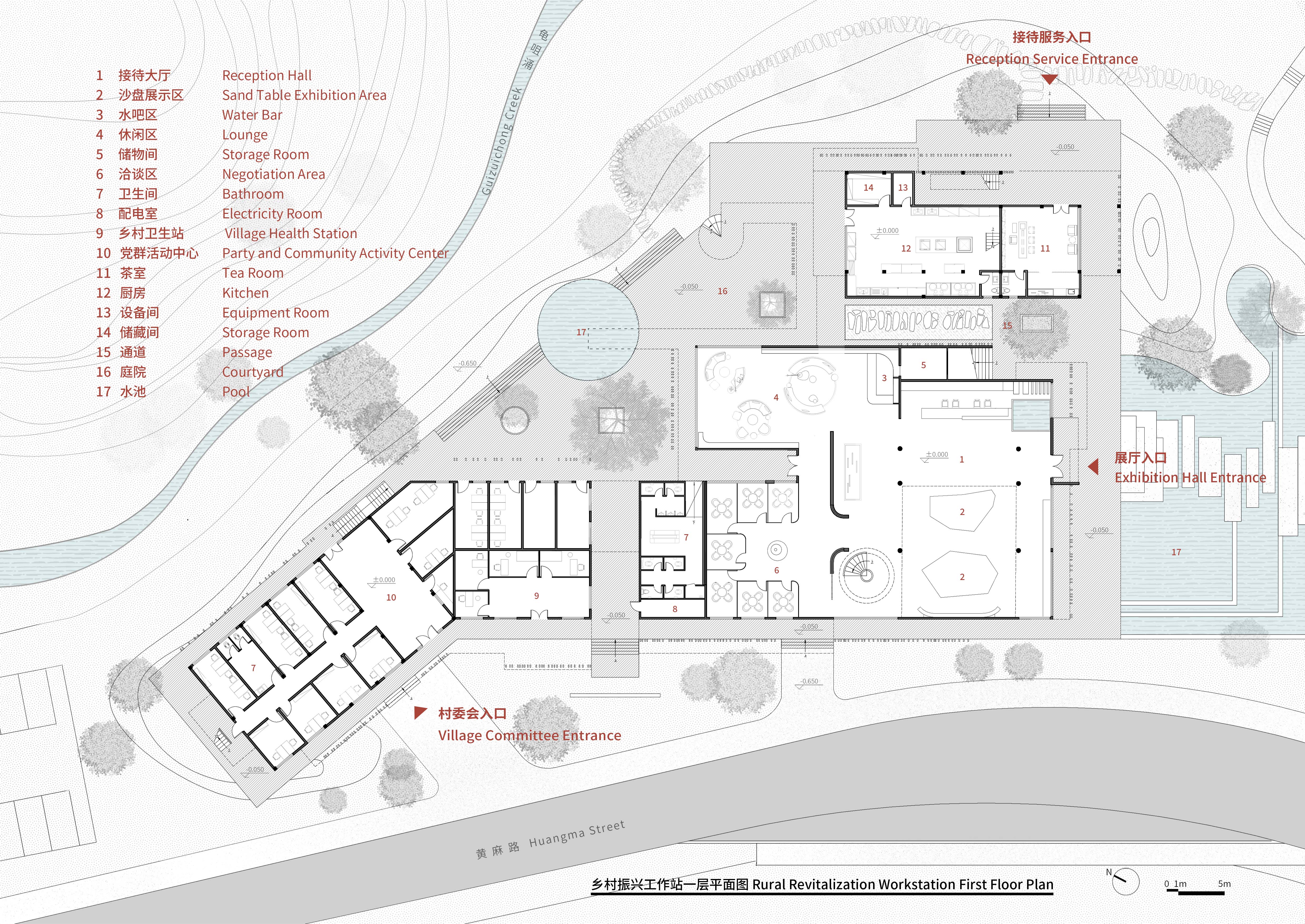 多层面的“轻”：黄麻乡村振兴工作站与乡村会客厅 / 三文建筑 -36