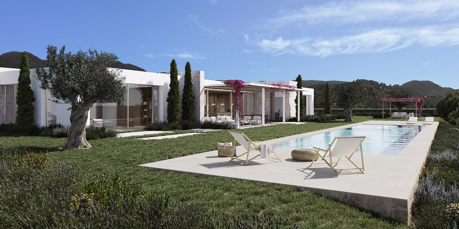 18 位建筑大师的伊维萨岛私人别墅设计,自然融入奢华-46