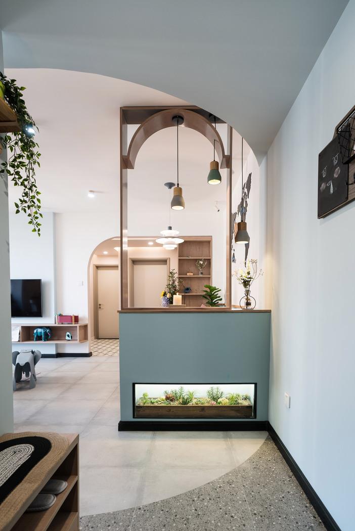 同心圆平层设计,打造极致走廊空间-14