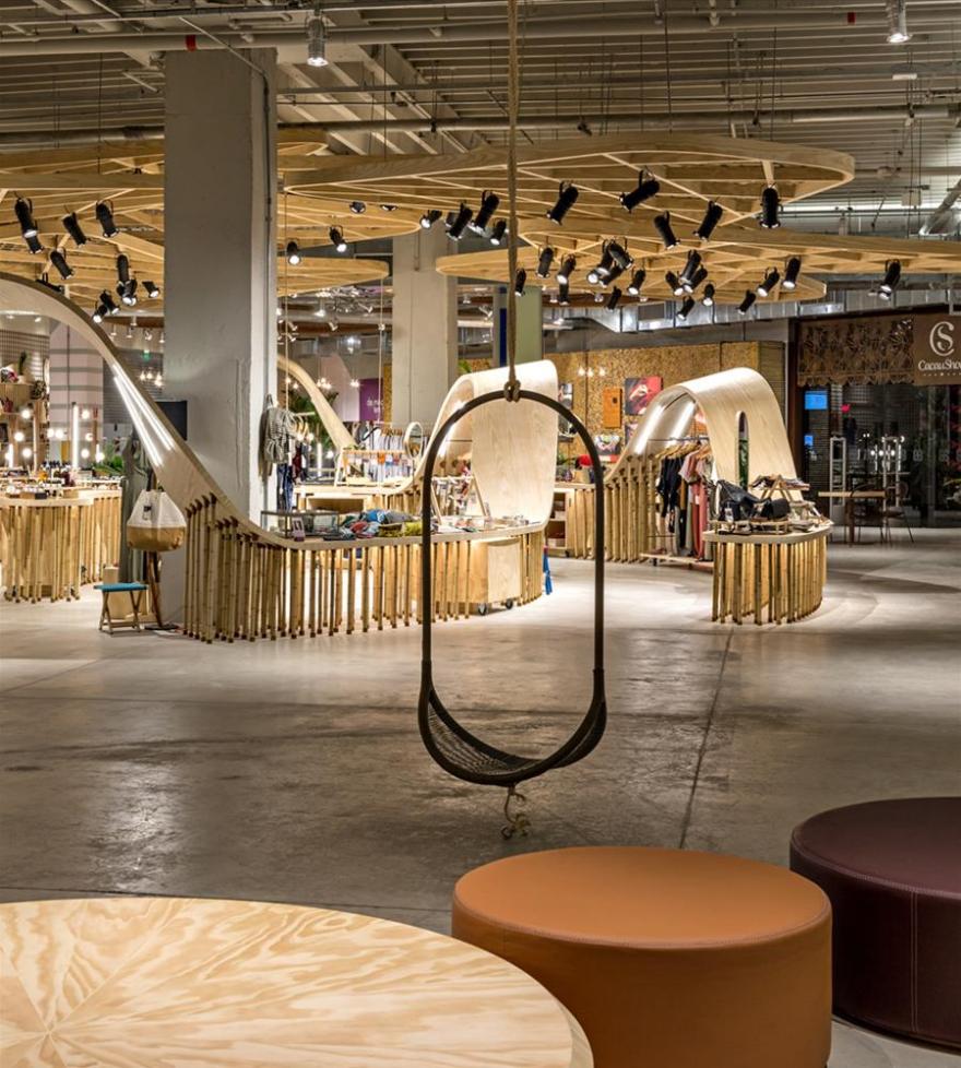巴西圣保罗“手工文化”购物中心空间设计-3