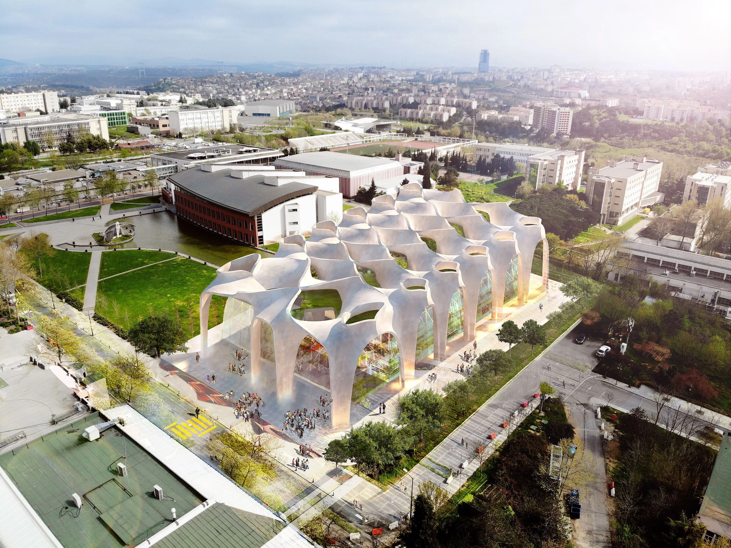 伊斯坦布尔技术大学图书馆丨土耳其伊斯坦布尔丨Gad Architecture-4