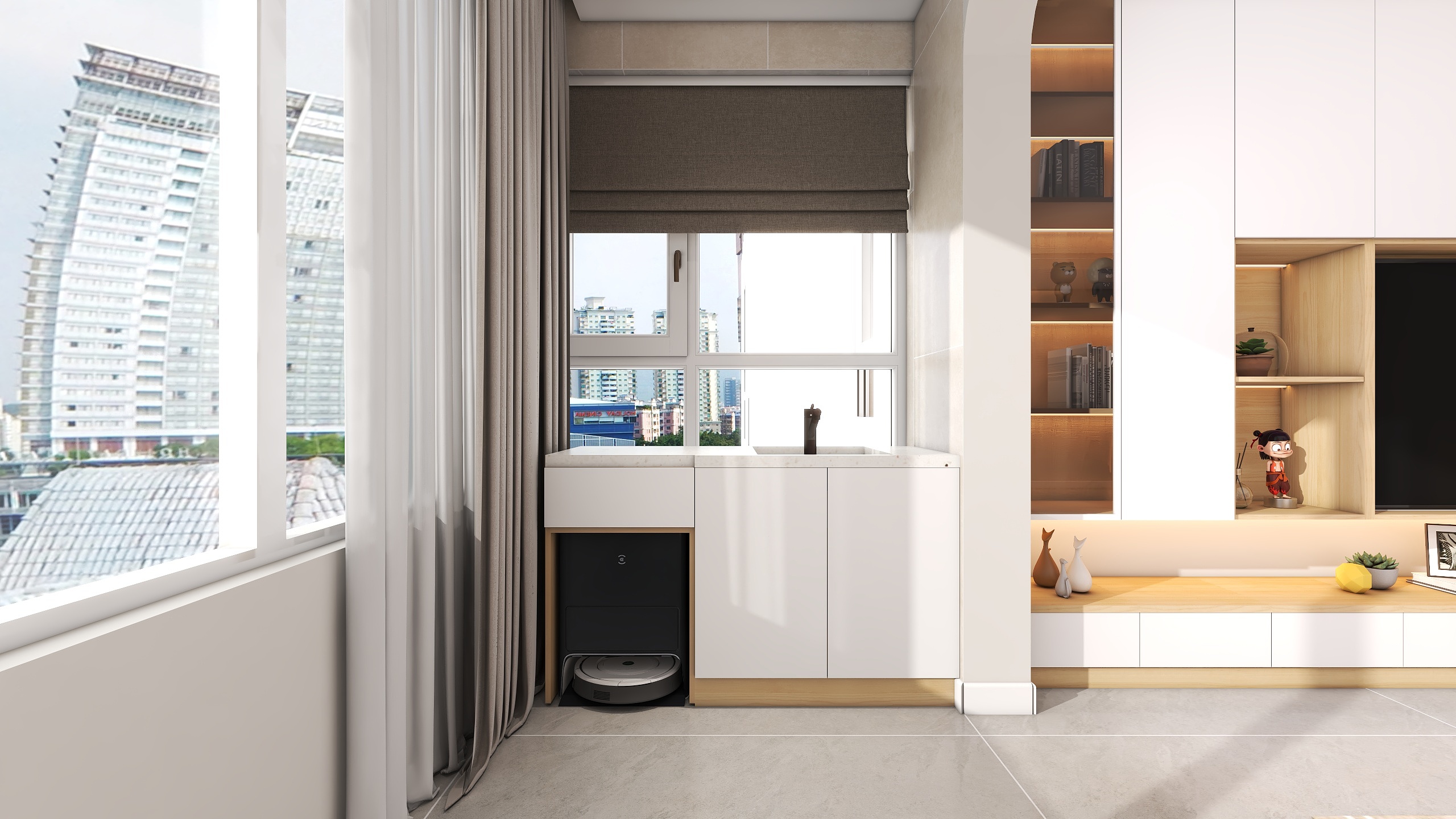 四川成都听湖九园（142平现代简约四居室）-38