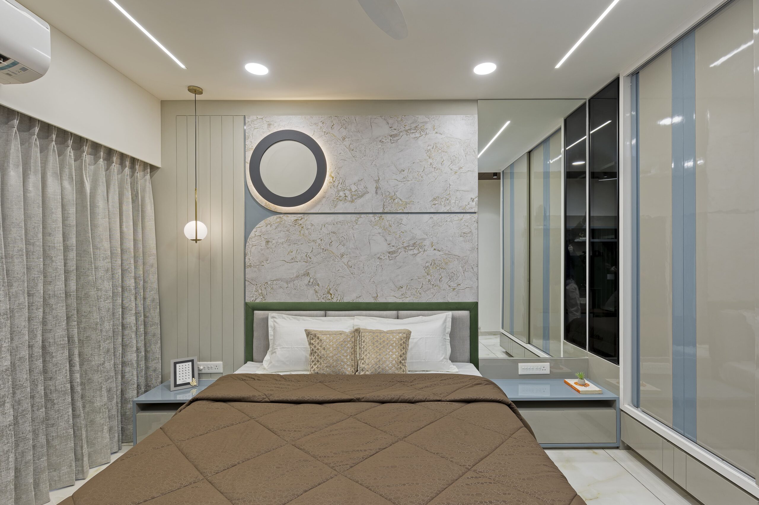 A 3 BHK 室内设计丨Montdor Interior-12