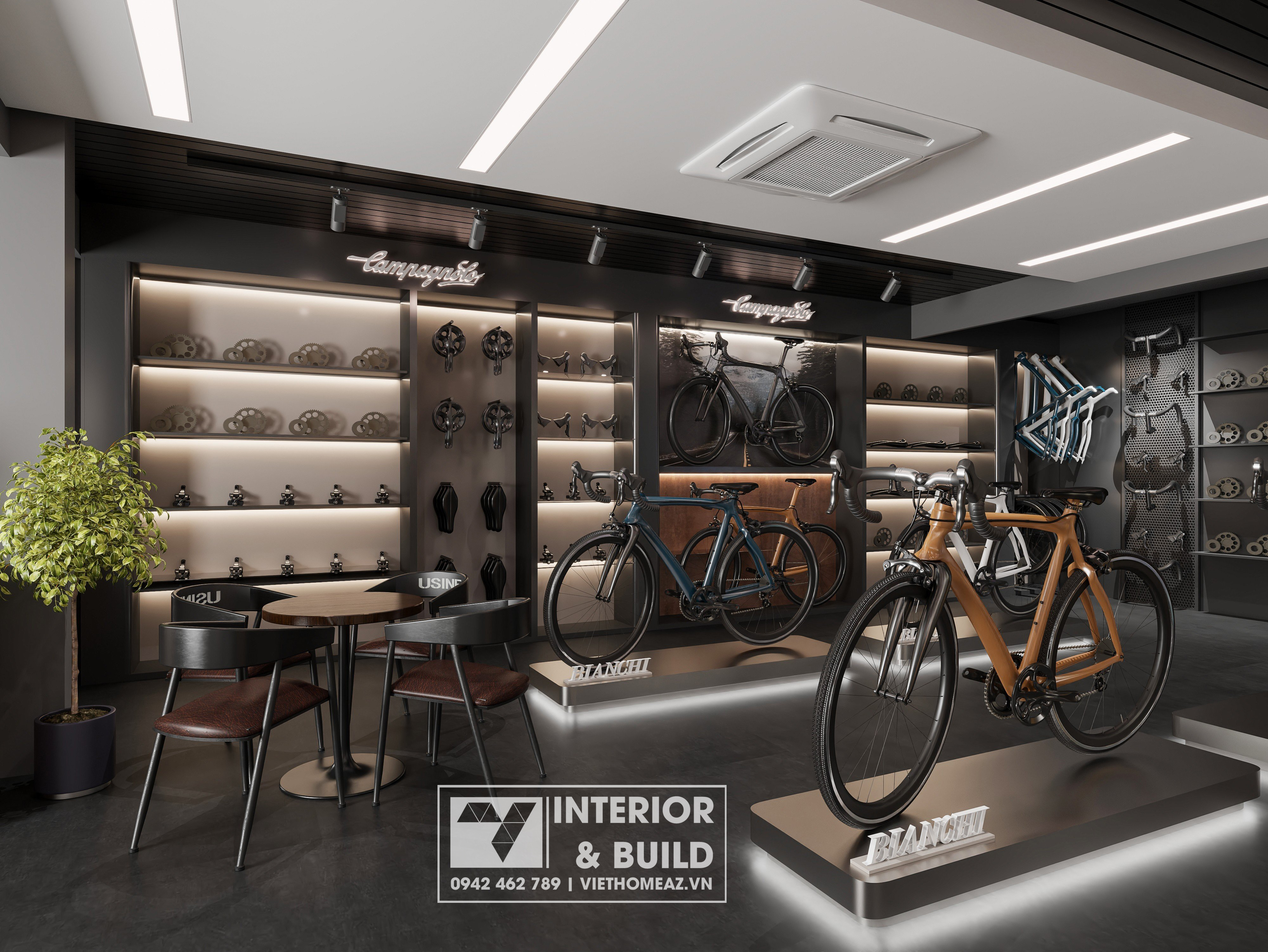 Quan 3 Ho Chi Minh 高端汽车展厅设计丨越南胡志明市丨VIETHOME 室内设计公司-17