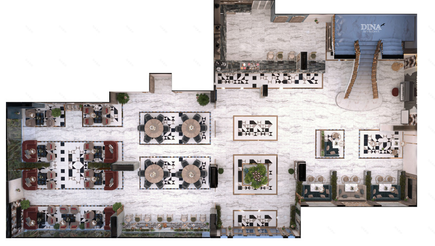 Sooad 餐厅丨沙特阿拉伯麦加丨Almamlka design-22