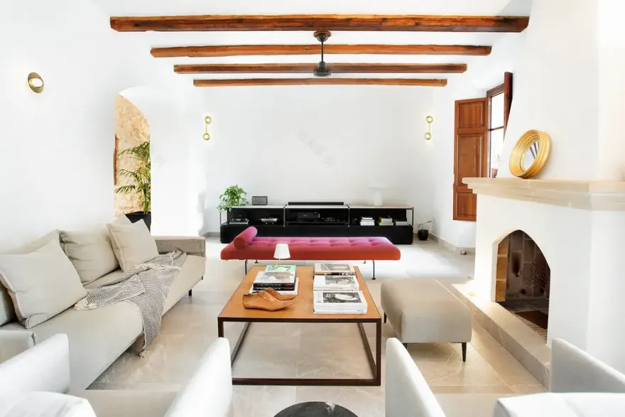 明亮设计打造温馨西班牙海岛住宅-1