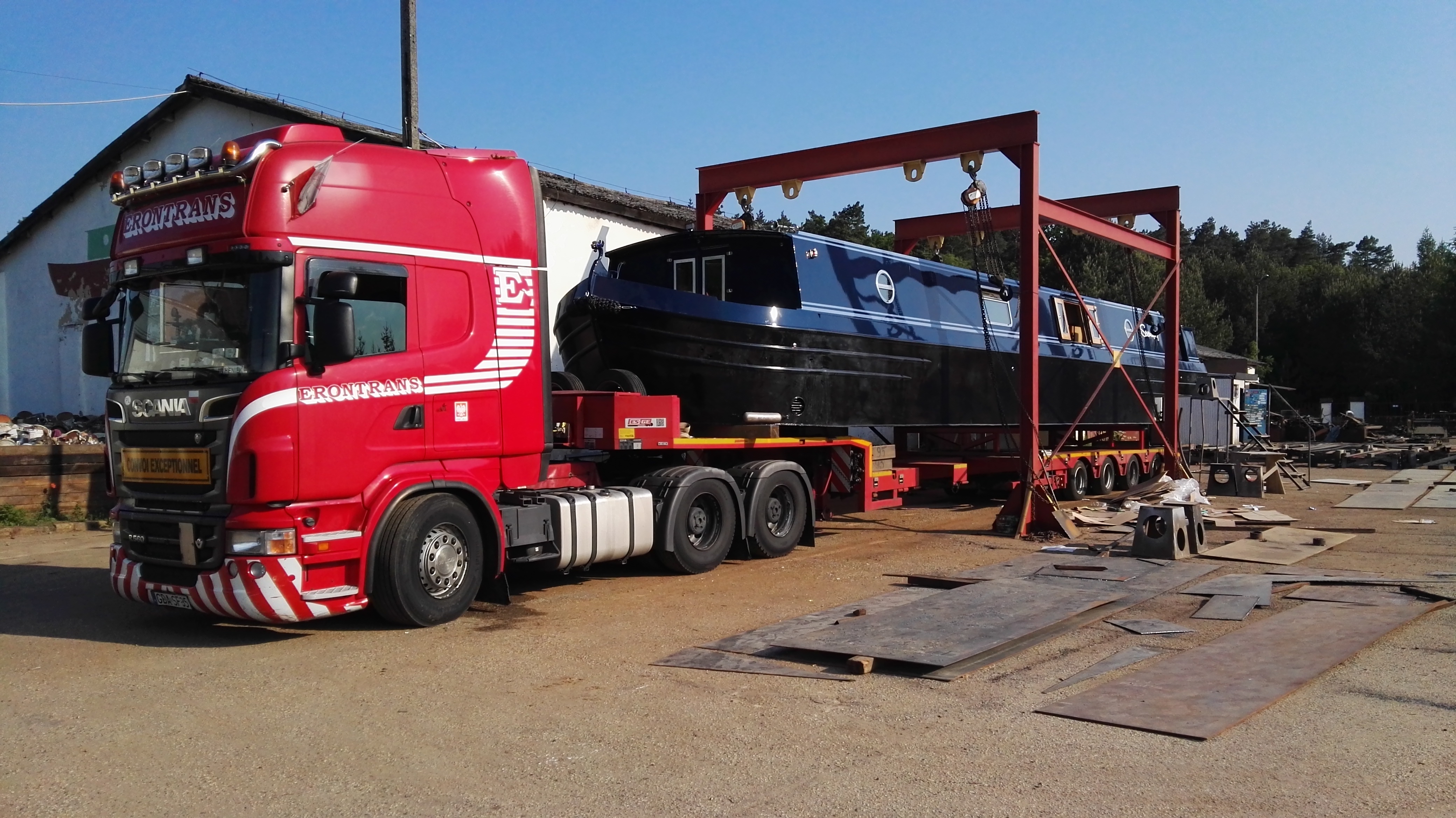 CANAL BOAT SERENDIPITY logo and interior-4
