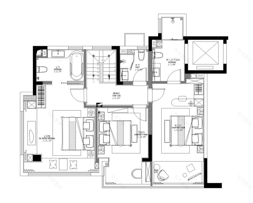 苏州太仓湖语颂 180 中叠样板间丨中国苏州丨元禾大千(软装),矩阵上海设计中心(硬装)-53