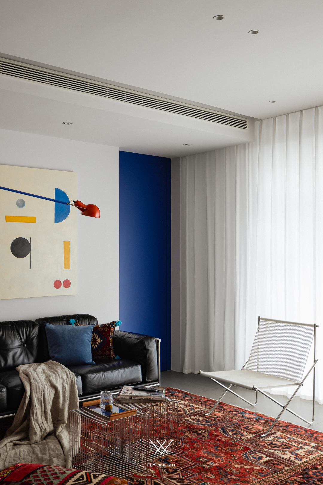 精装房改造 · 包豪斯基因与蒙德里安色彩的碰撞丨中国杭州丨菲拉设计（FLY DESIGN）-6