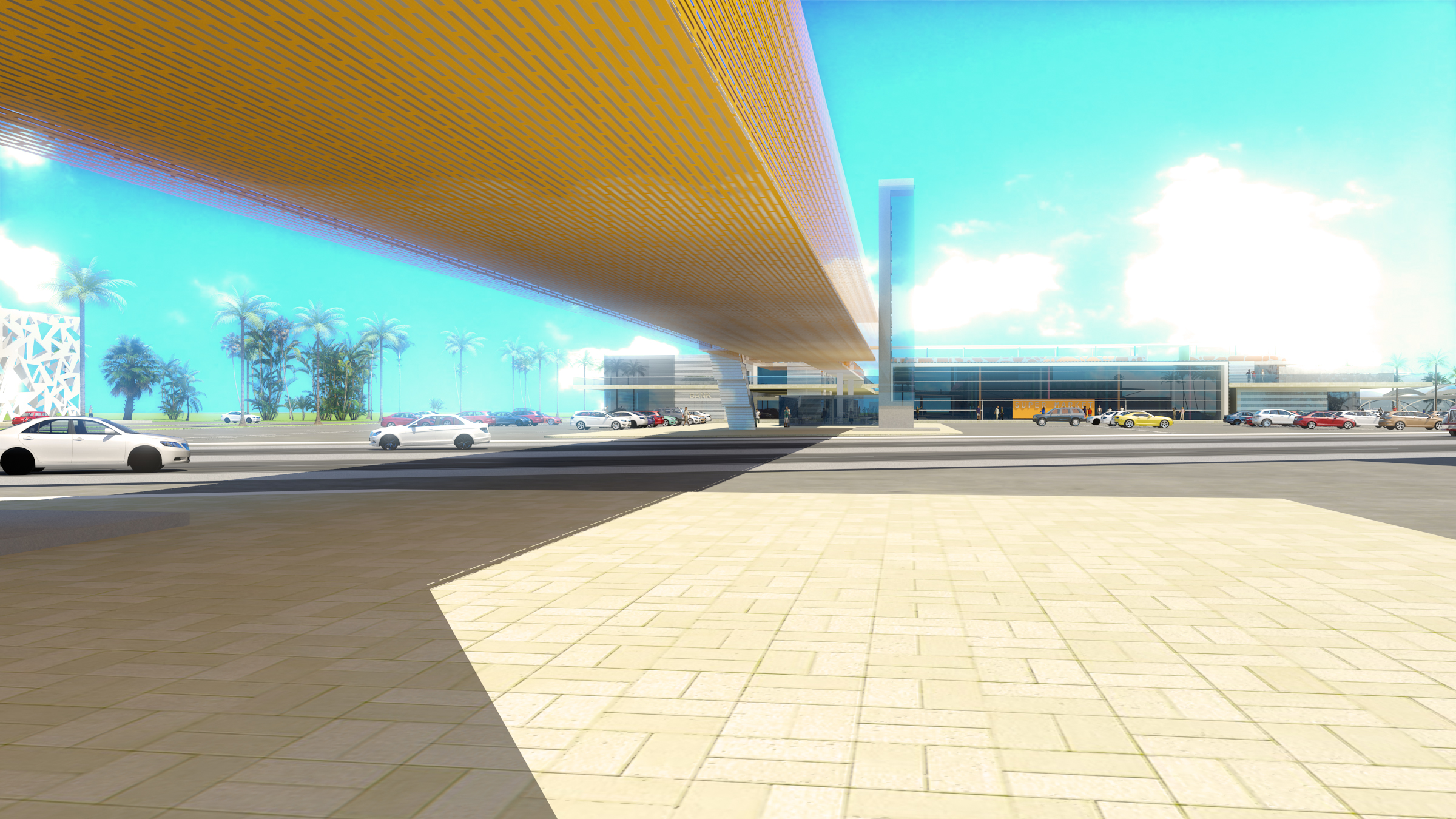 巴拿马购物商场设计-27