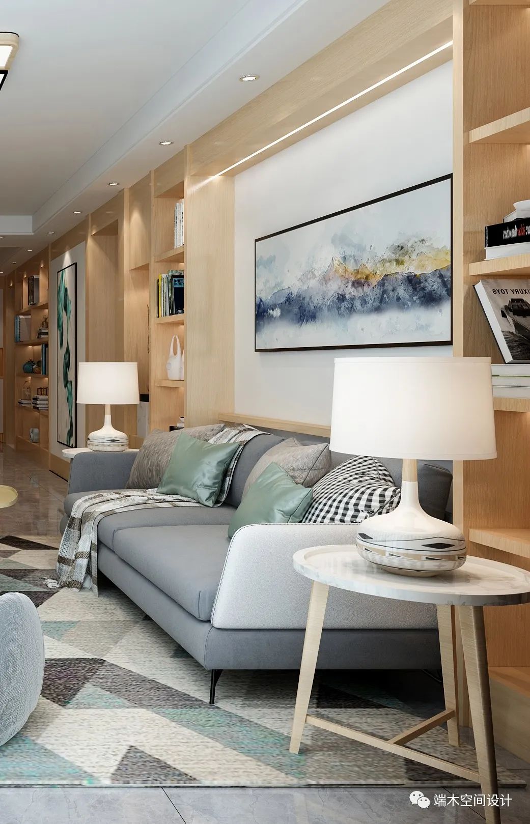 端木设计 | 滨江御景 | 现代简洁，打造温馨舒适空间-25