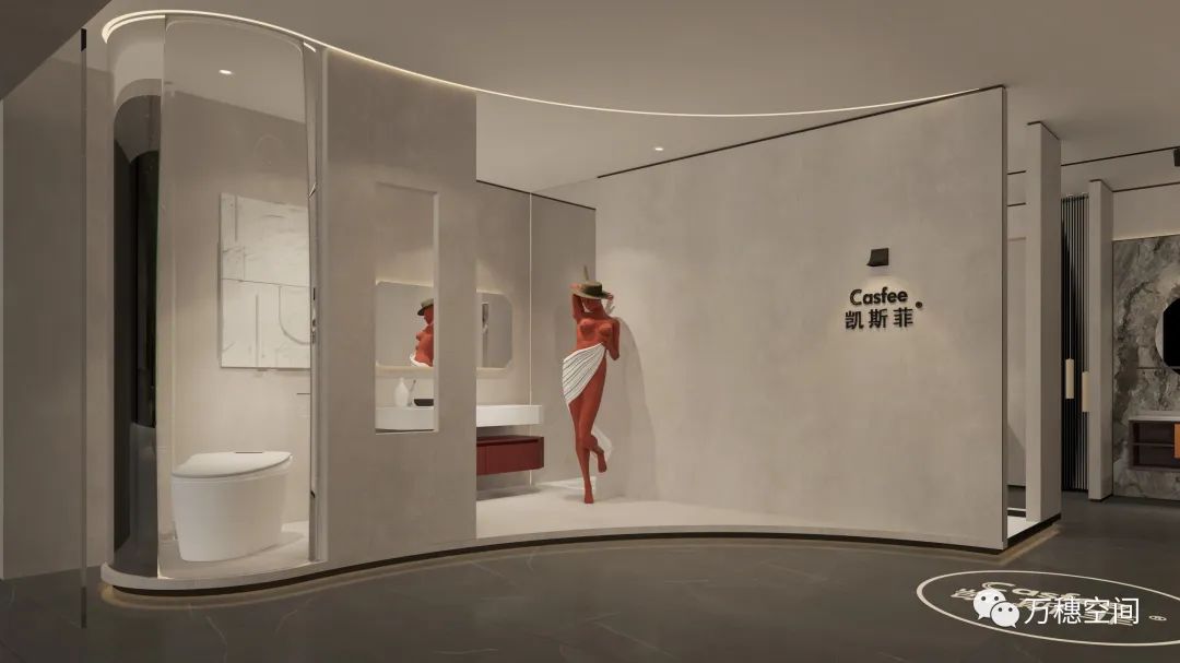 凯斯菲卫浴综合展厅丨万穗设计-8