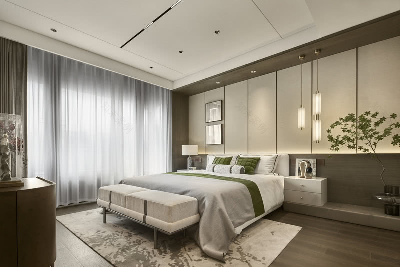 泰州金通绿城·桃李春风别墅新东方艺术软装丨中国泰州丨深圳市伊派室内设计有限公司-19