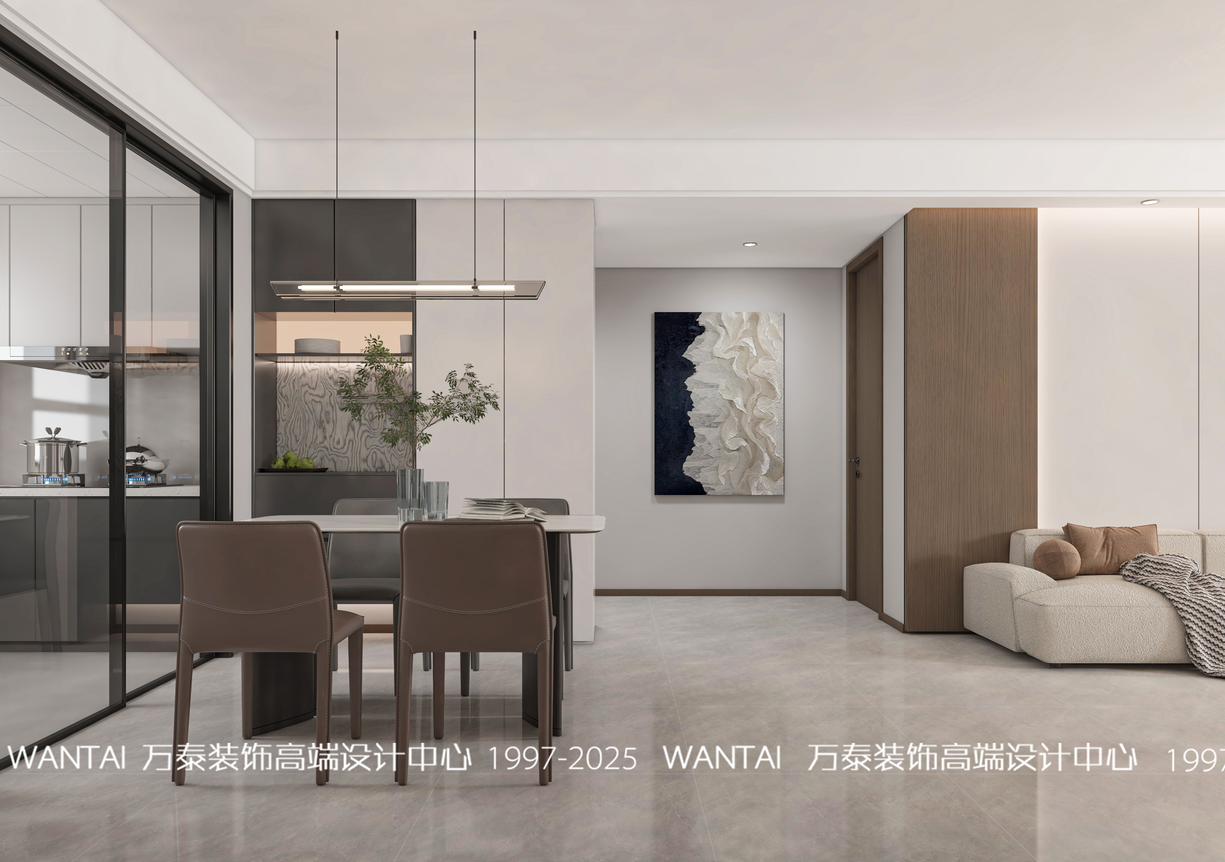 济宁和鸣天著116平装修效果图-3