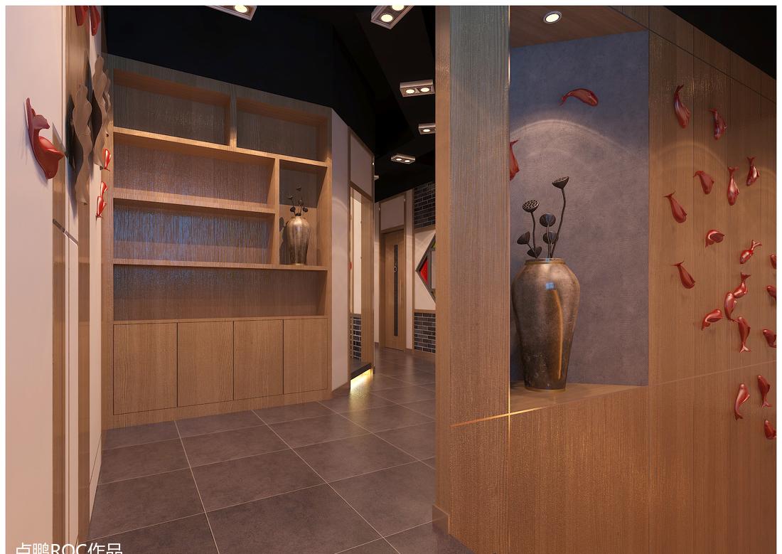 济南斗鱼阁鱼火锅,卢鹏(ROC LU)设计诠释独特室内风格-20