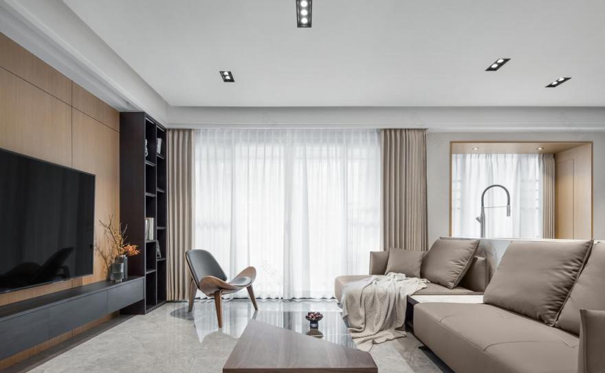 温暖简约空间设计丨六品设计-3