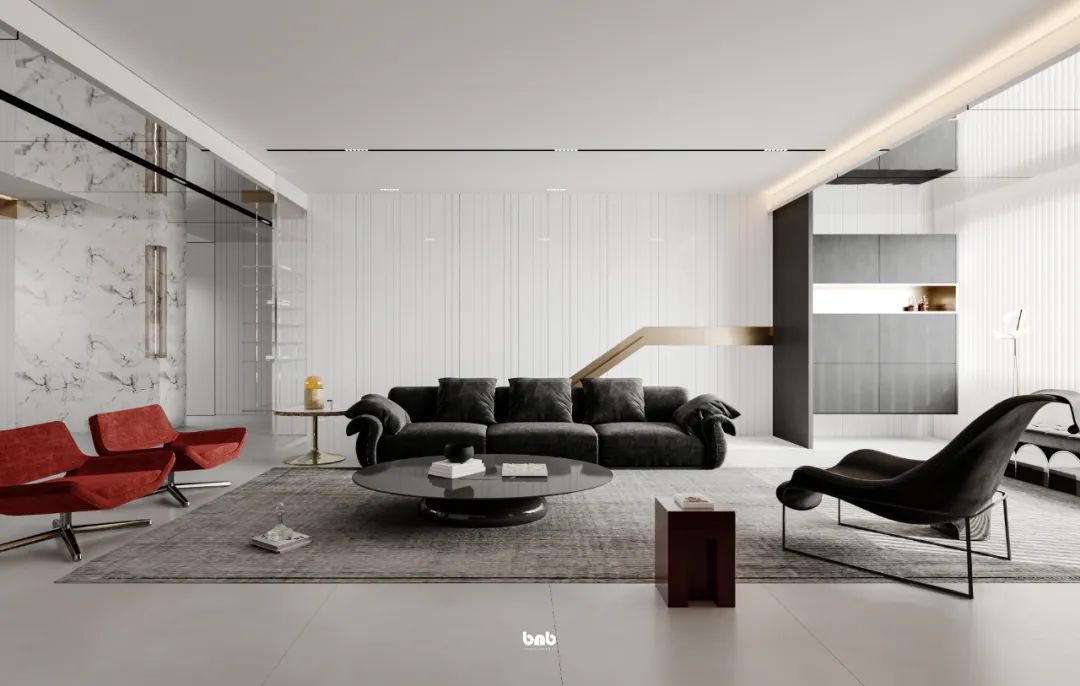 现代简约住宅设计丨本白设计-0