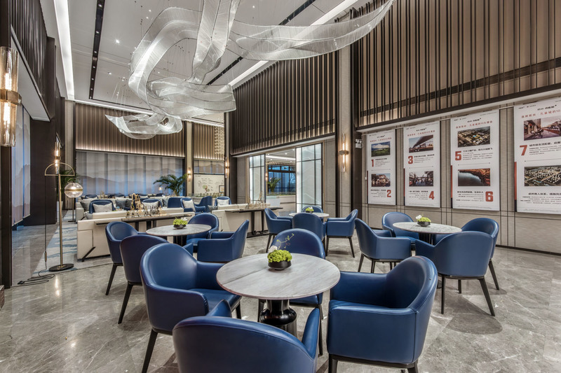 华夏郑州新郑孔雀城售楼处——摩登东方的生态艺术空间-36