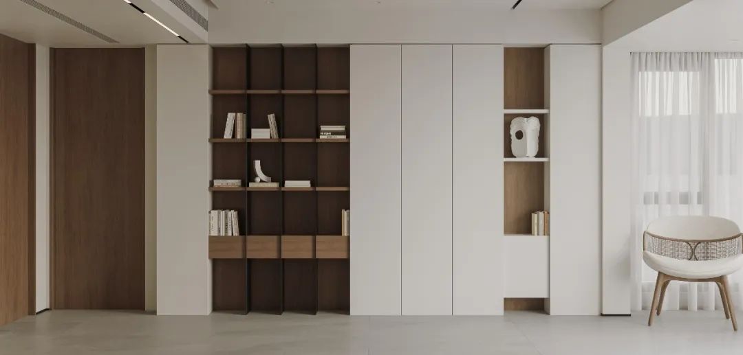 万象华府现代奶油白空间设计丨端石设计事务所-20