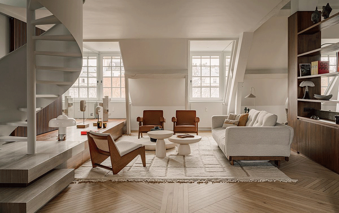 两居室 Loft 公寓丨法国巴黎丨Véronique Cotrel 设计机构-7