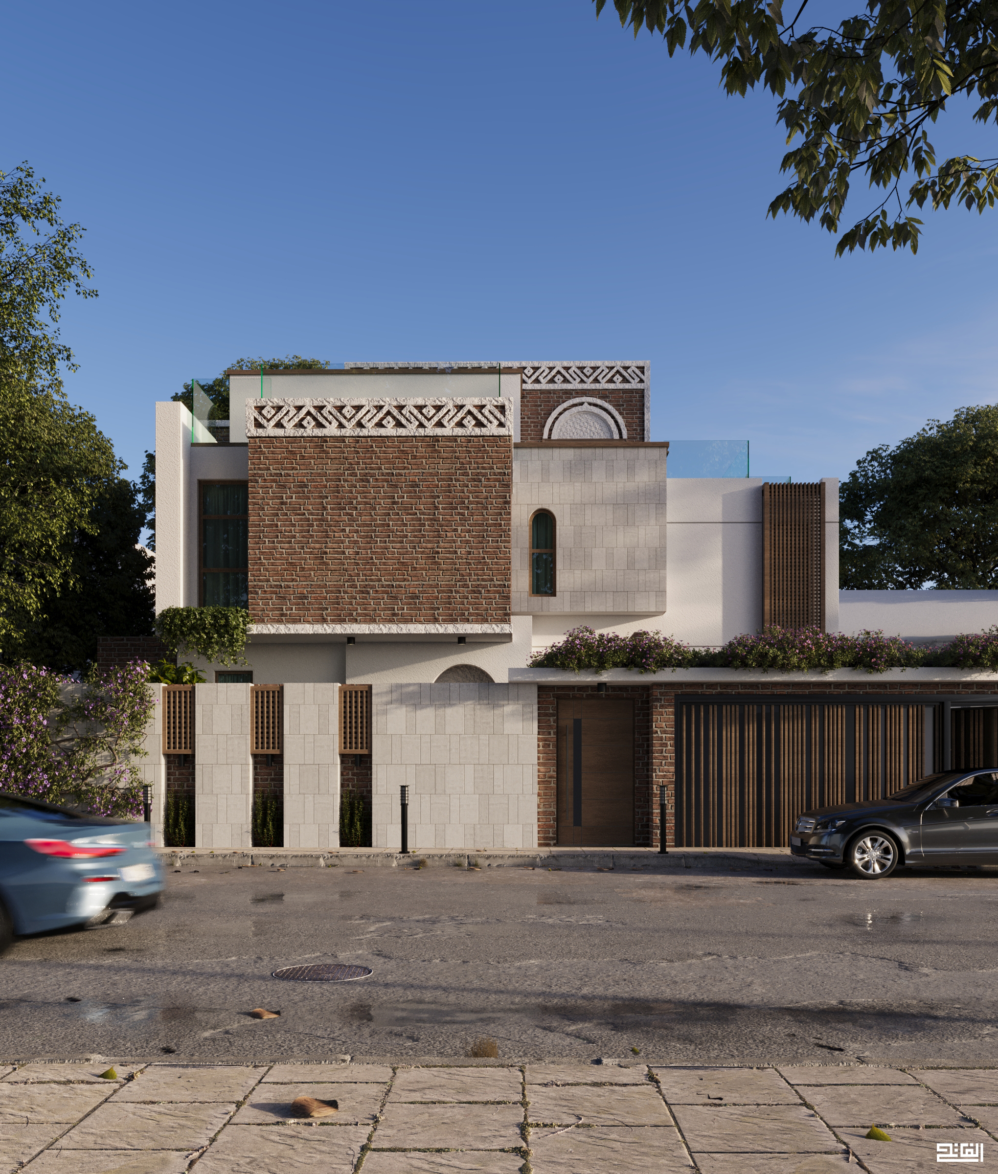 混合别墅丨也门萨那-17