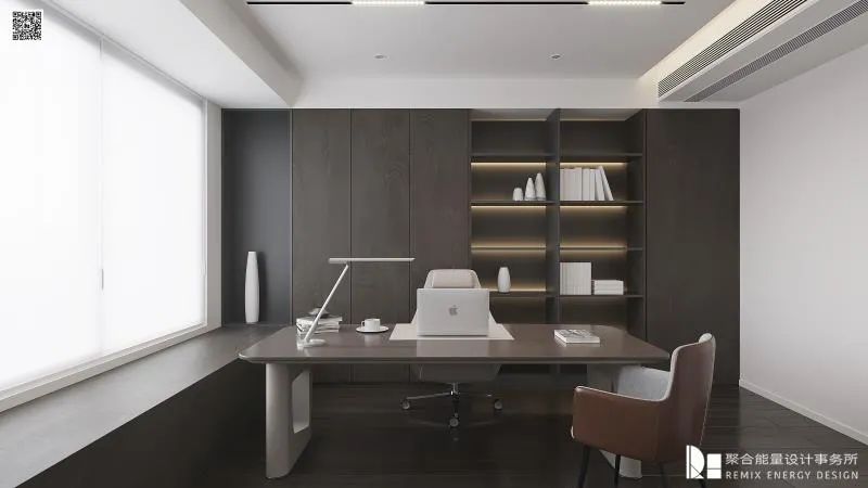浙江丽水金融办公空间 | 动静明暗的和谐分割-13