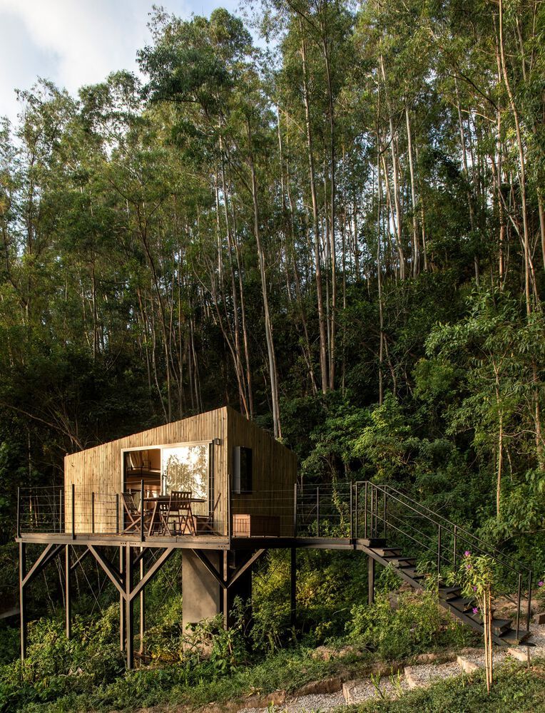 巴西圣坛 Ninho 小屋丨自然城市-12