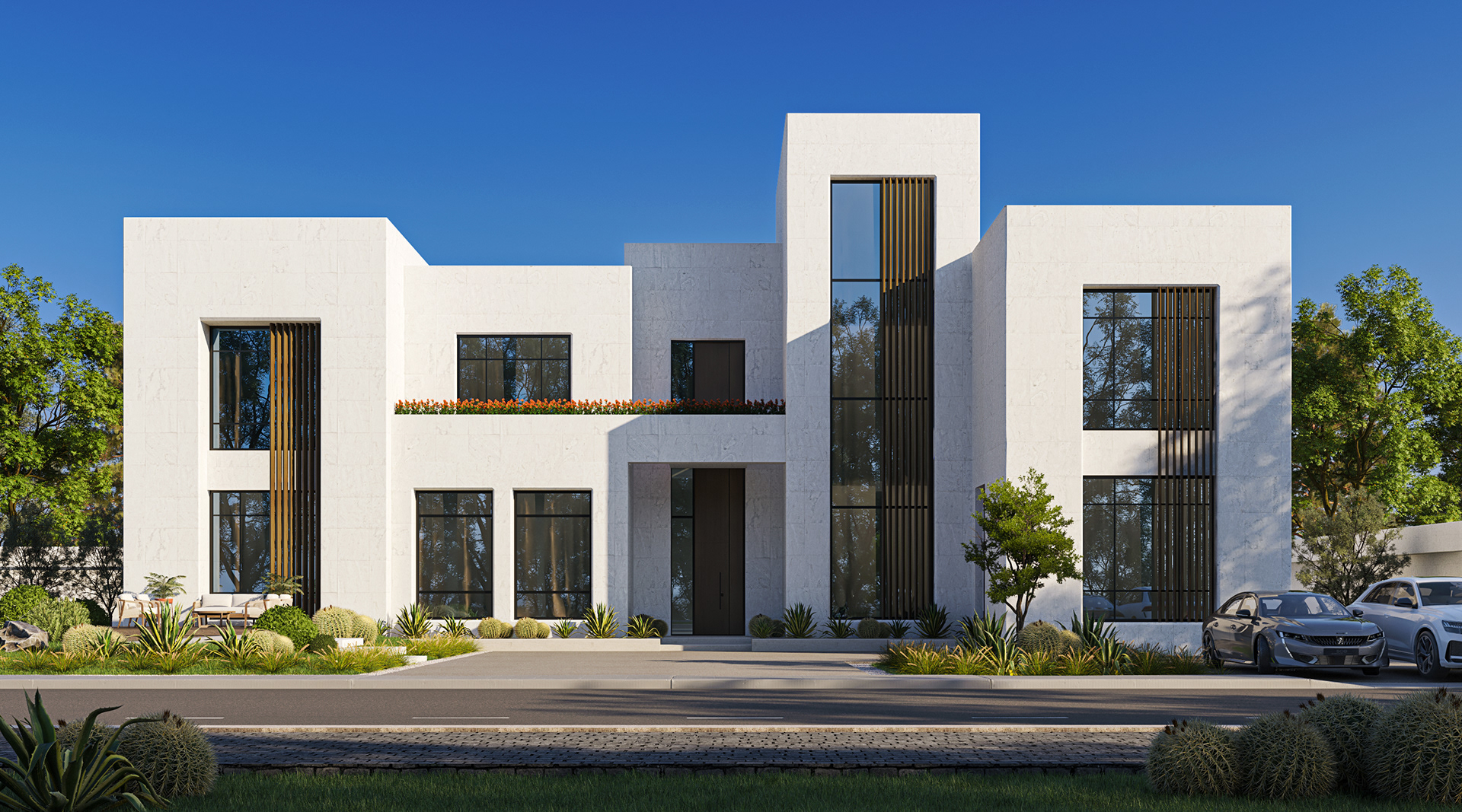 极简风格别墅丨United Arab EmiratesAbu Dhabi丨Ebram Eskander-2