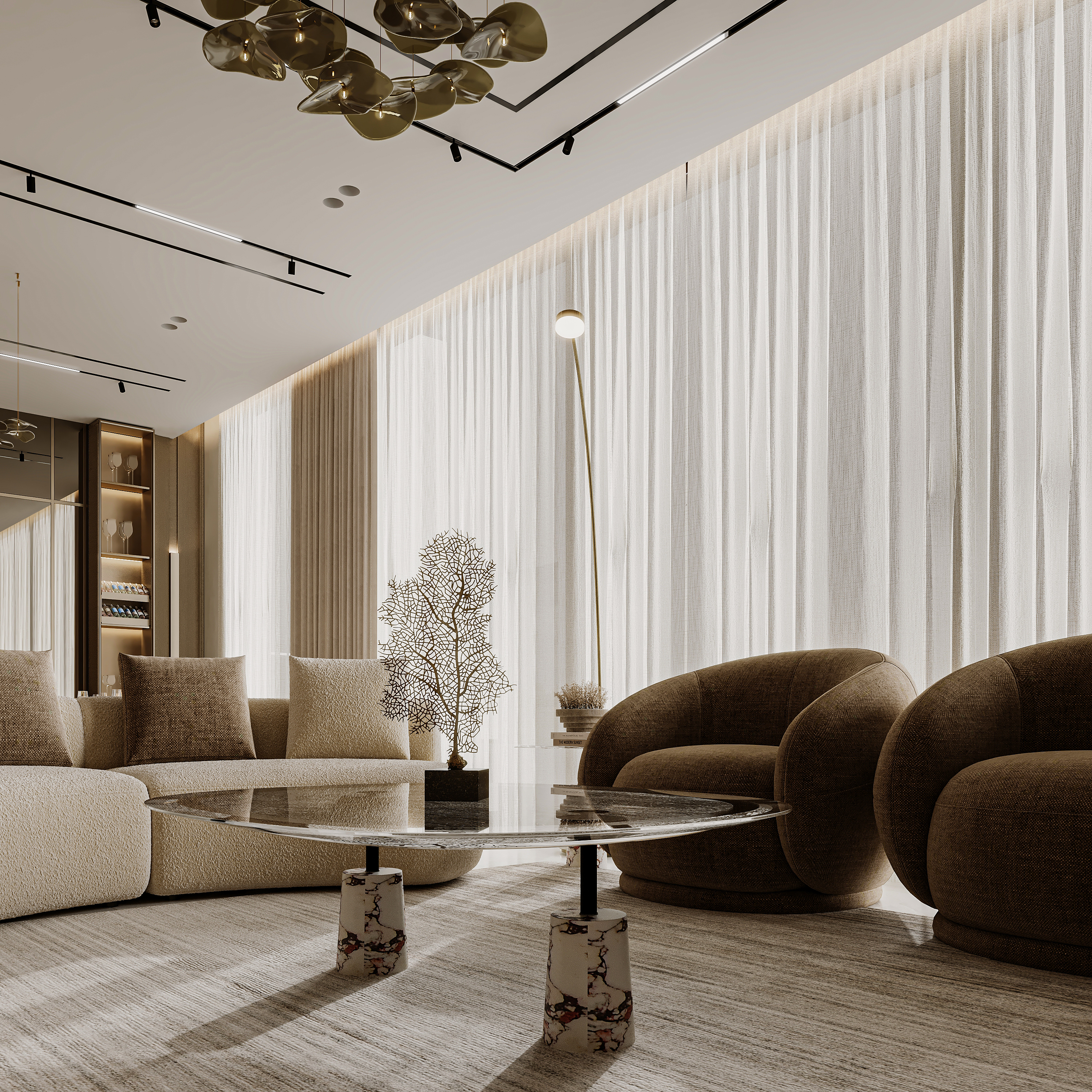 大厅室内设计丨KT_DESIGN STUDIO-28