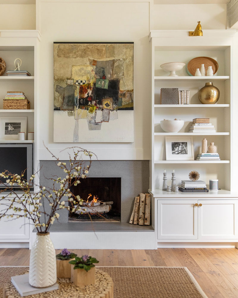 加州温馨奶白色家居设计-7