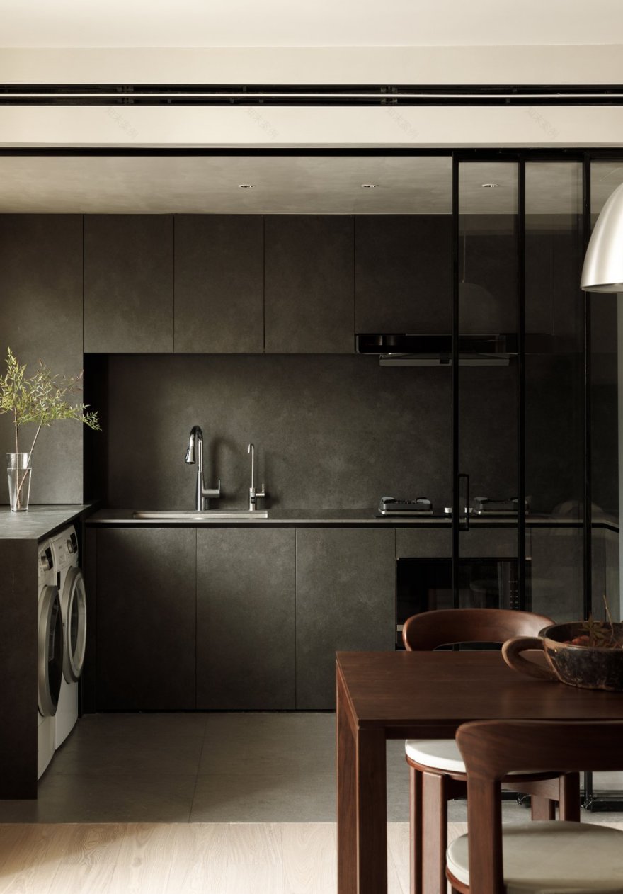 棕调公寓丨中国上海丨浠多设计-13