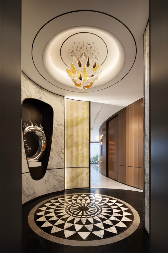 上荷设计新作|河北大榕树·海棠云颂样板间-12