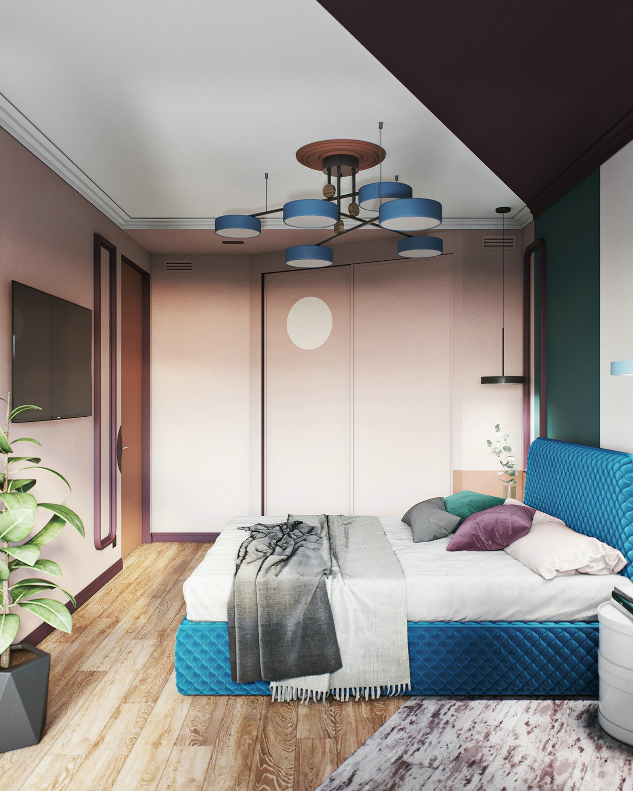 65平 多彩小空间设计！-8