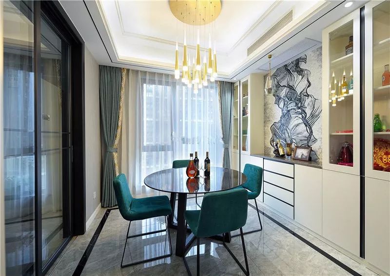 嵌入式餐边柜酒柜设计，实用与情趣两不误-23