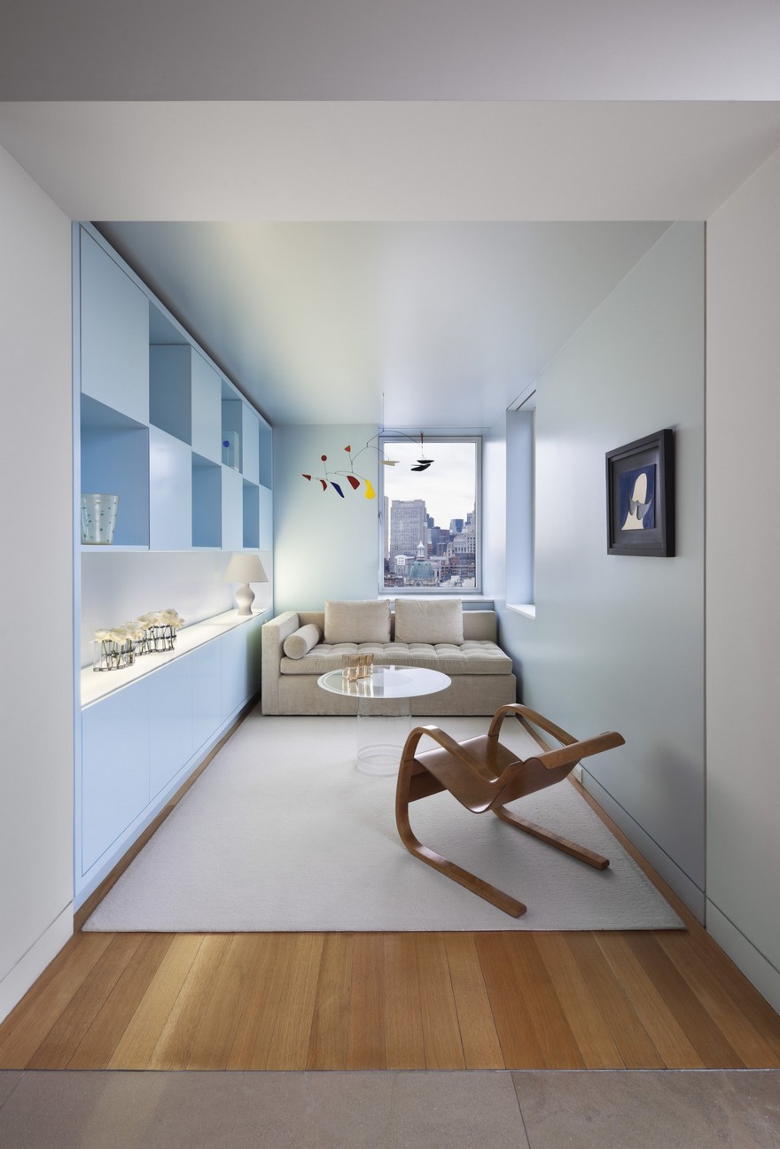 曼哈顿顶层公寓 | 无缝复式空间与城市景观的完美融合-21
