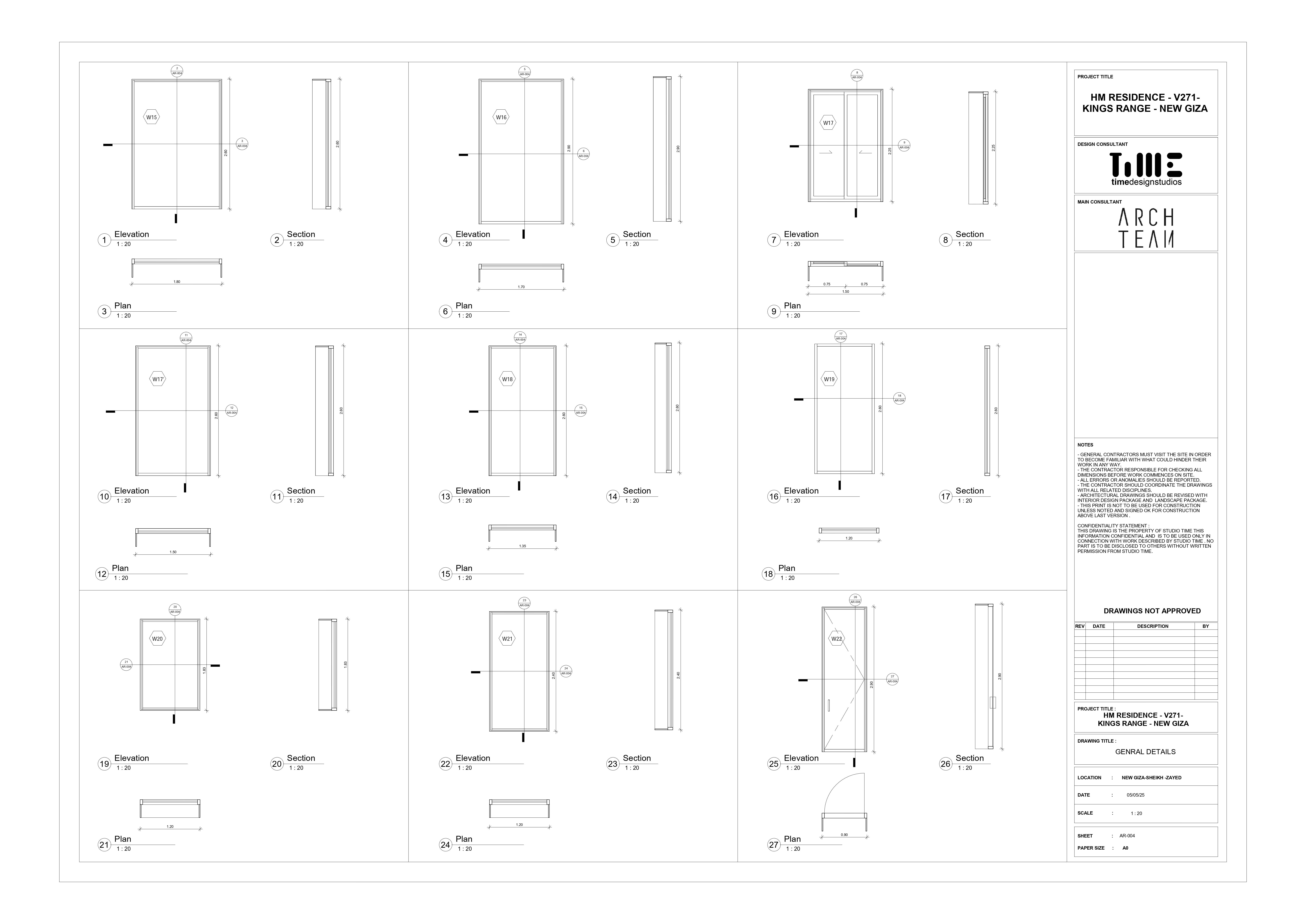 New Giza Modern Villa | LOD 350 Tender Package-36