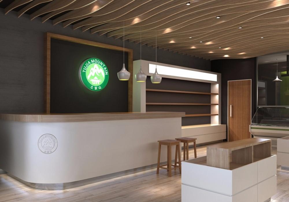 自然之托,土家山猪肉店设计展现地域特色-2