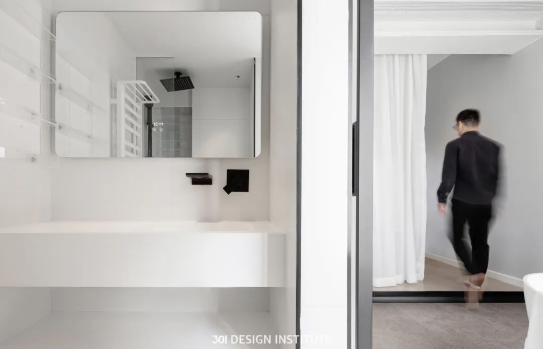 极简家庭核心区设计丨中国佛山丨301设计研究所-46