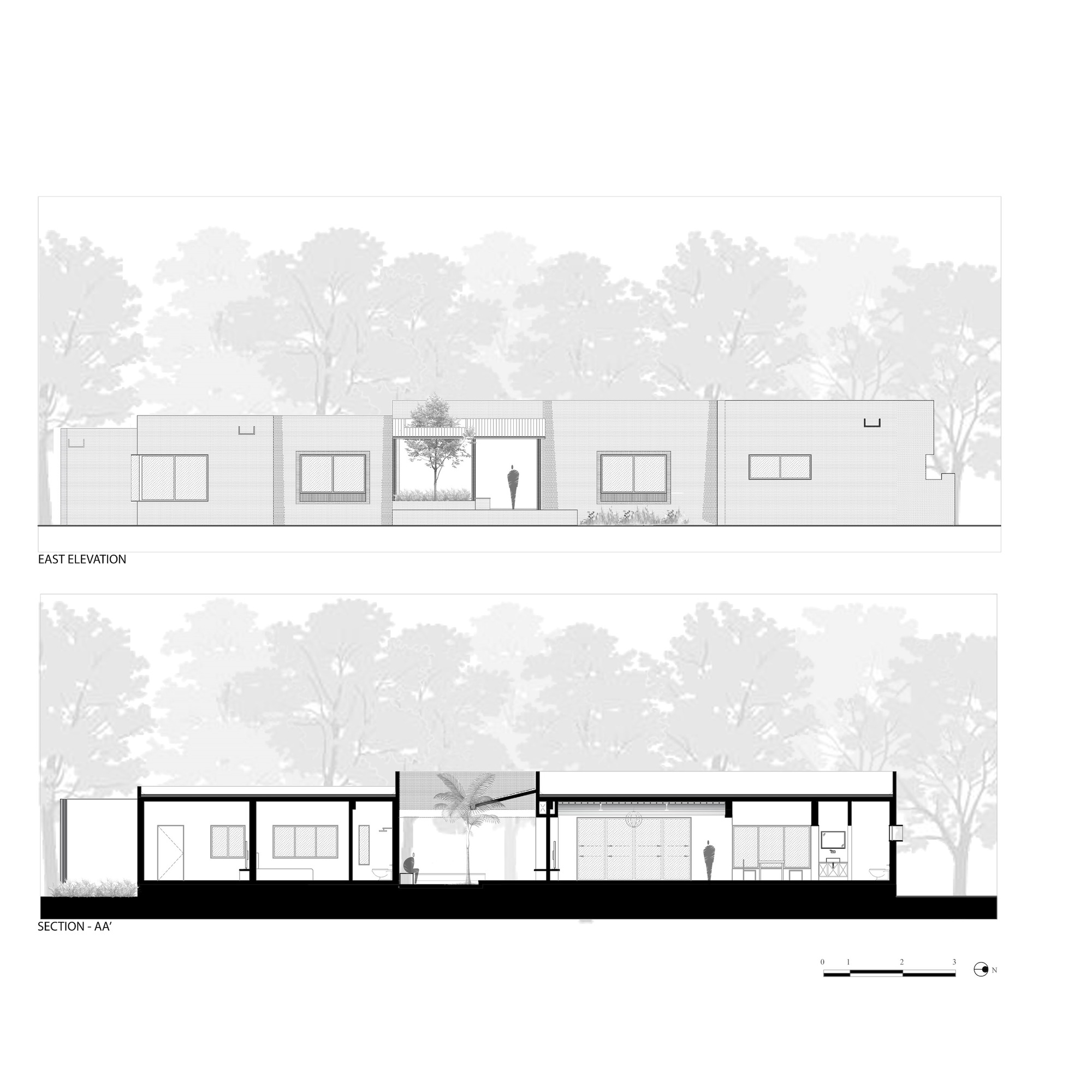 水畔四合院丨印度丨Studio DesignSeed-23