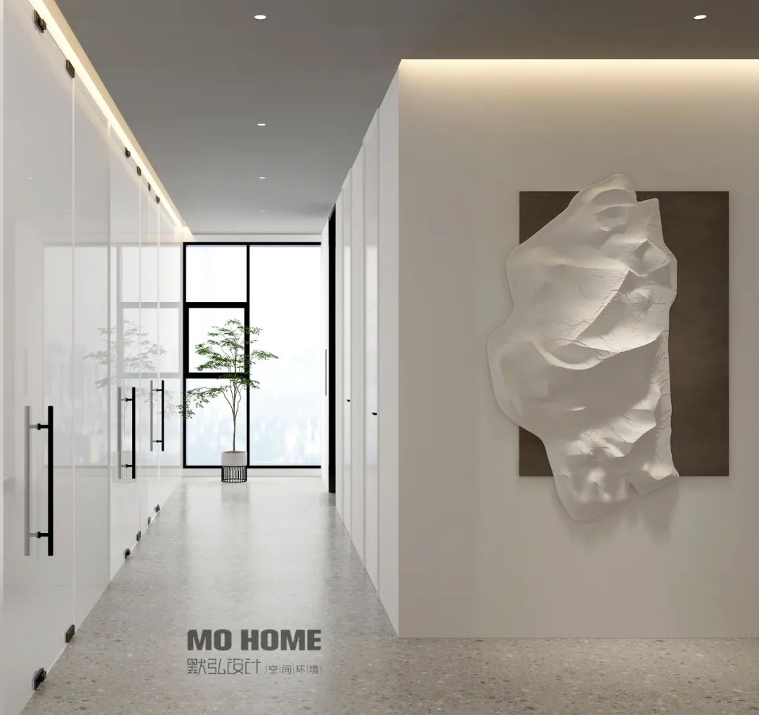 昌吉装饰公司展厅项目丨中国昌吉丨默弘设计-15