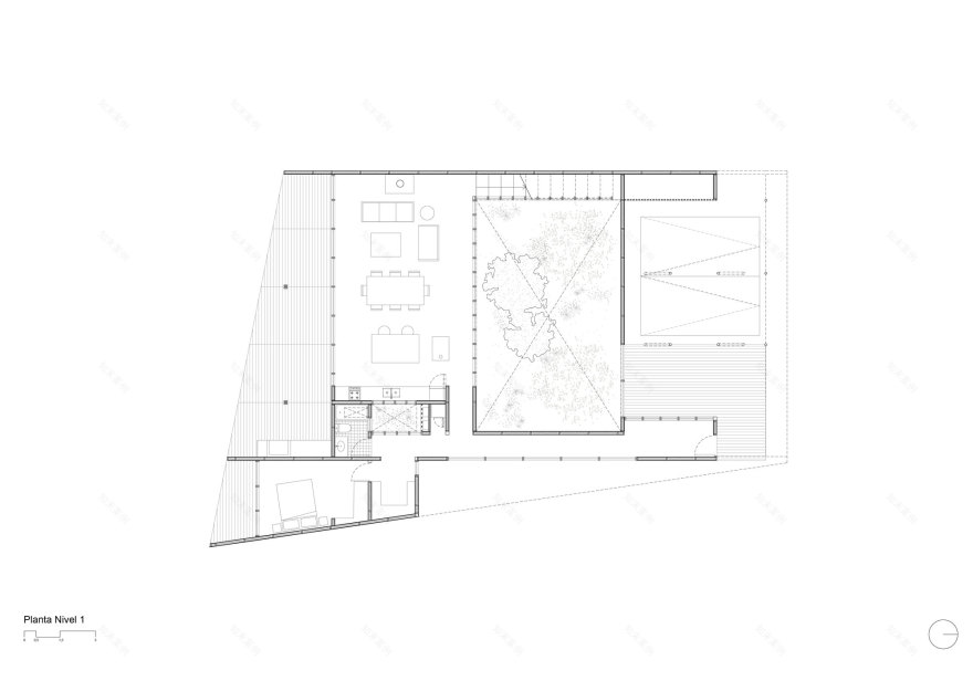 一座庭院式住宅丨智利丨Lucas Maino Fernandez-36