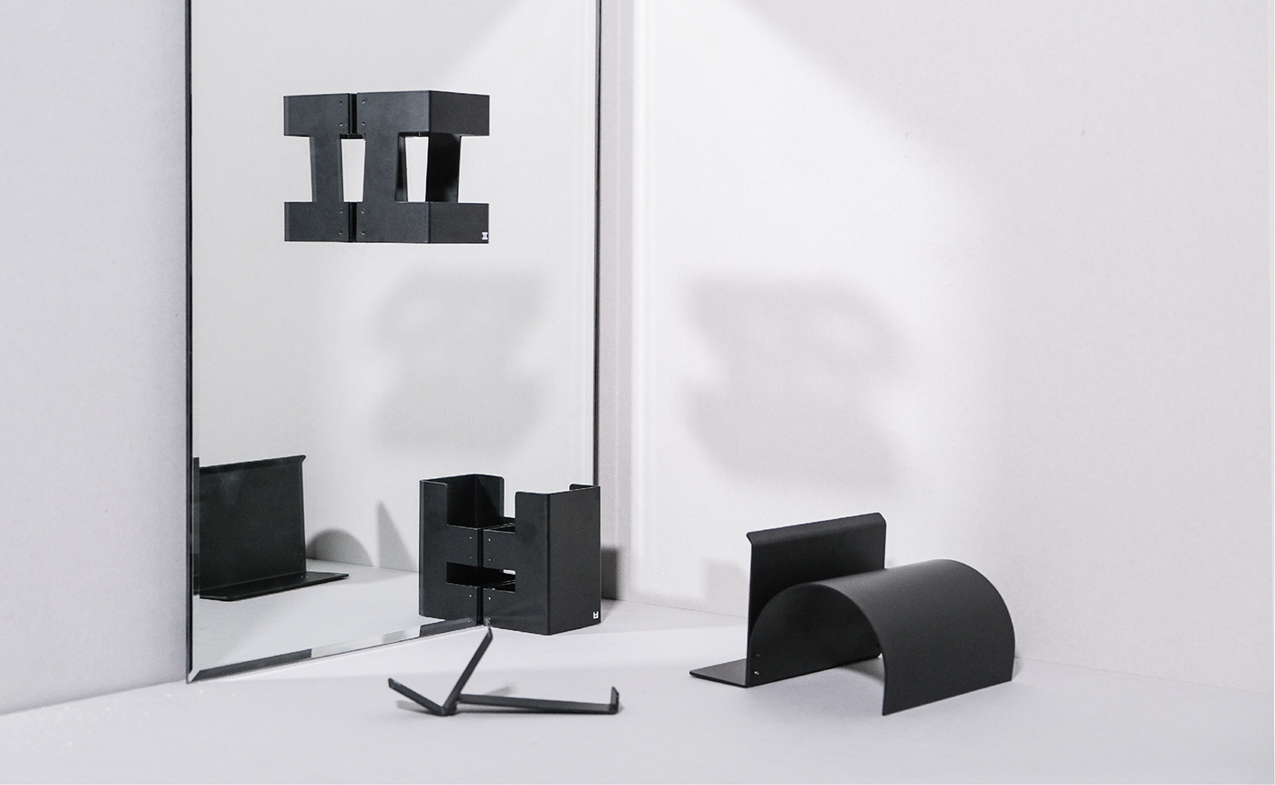 韩文对称系列 · 轻奢铝制家居收纳设计-0