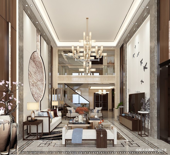 150万元别墅豪宅300平米装修案例-15