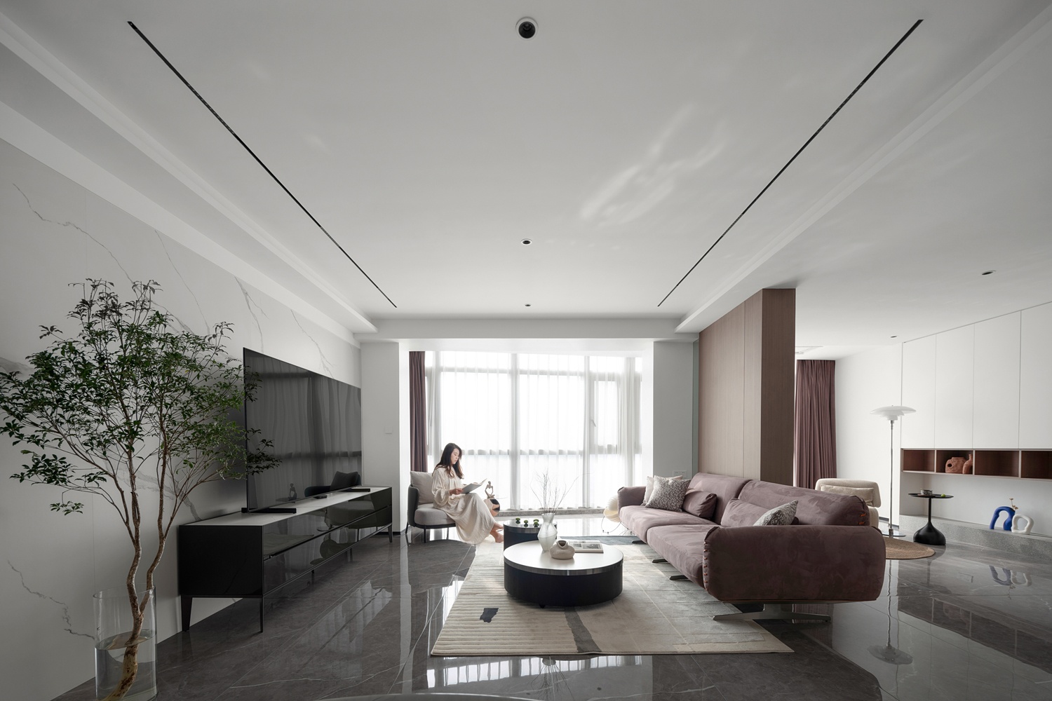 复式采光住宅 · 同堂不同层的空间艺术丨度设计机构-31