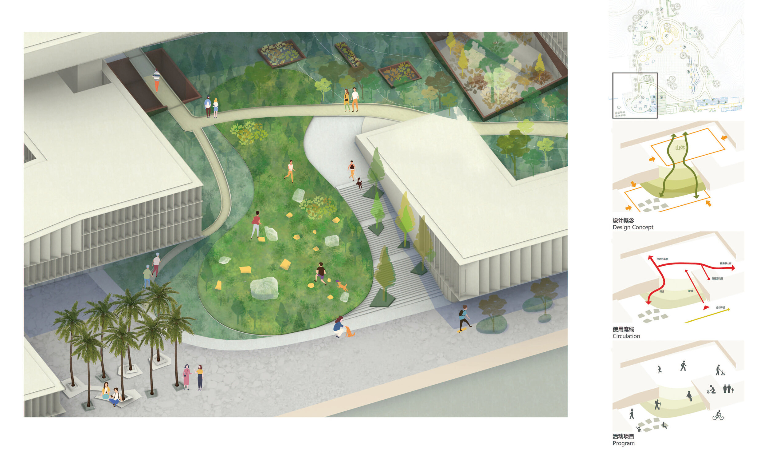 大鹏公共事务中心概念设计竞赛项目丨中国深圳丨CUBE,TALLER Architects-32