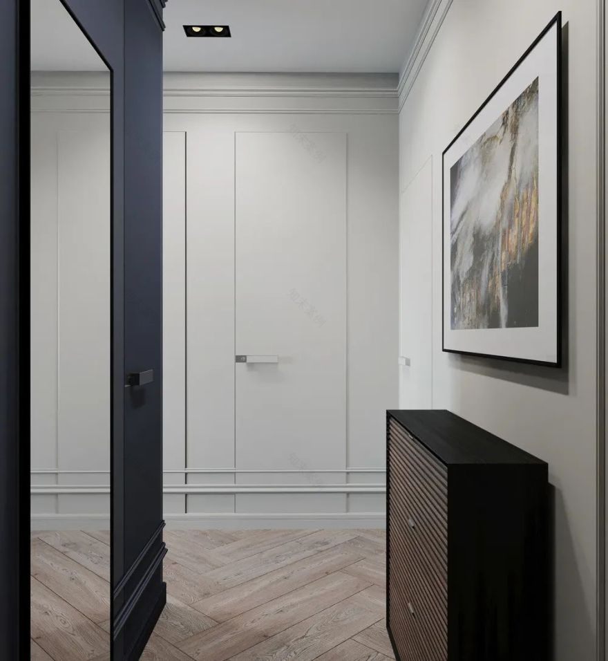 93㎡轻奢质感私宅丨OSOME studio-39