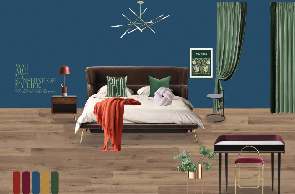 平层二手房翻新记 | 色彩与材质的巧妙搭配-27